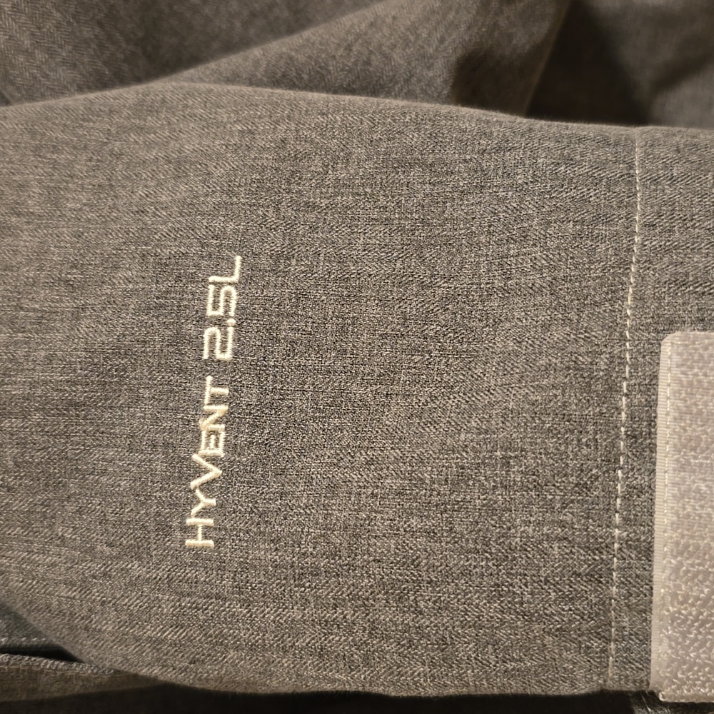 The North Face HyVent 2.5L Waterproof Gray Hooded Jacket XL - Picture 15 of 15